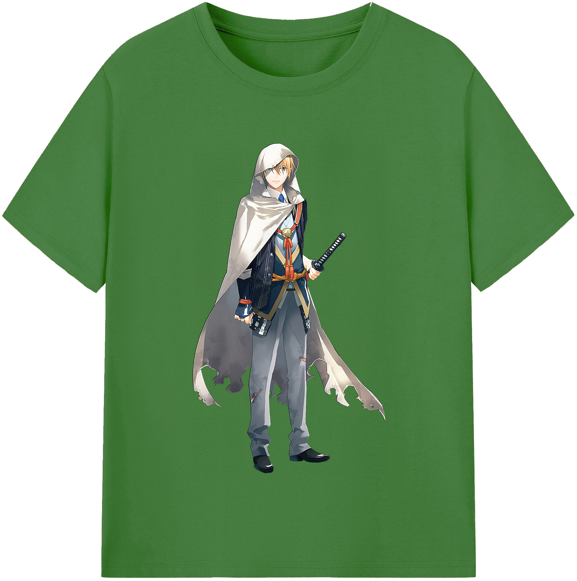 （画像用） 刀剣乱舞 Touken Ranbu レディースカジュアルプリントTシャツ（綿100％）